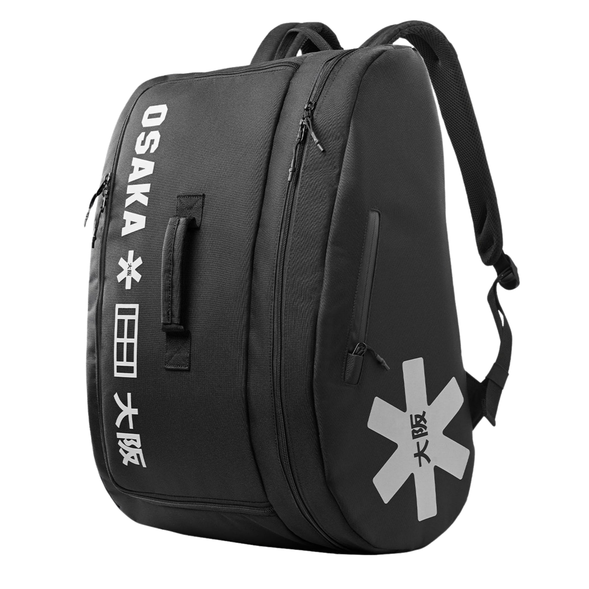 Osaka Medium Padel Bag - Black - Front