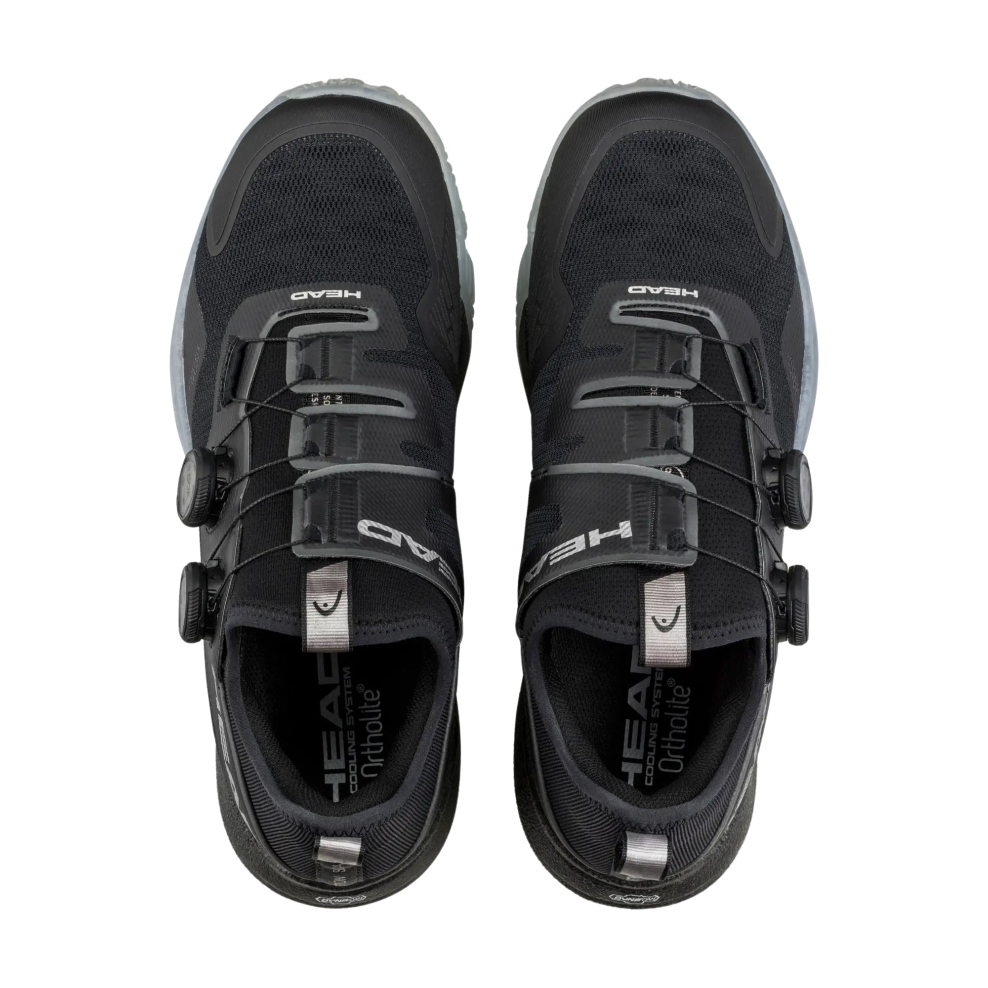 Head Motion Pro BOA Padel Shoes - Black - Top