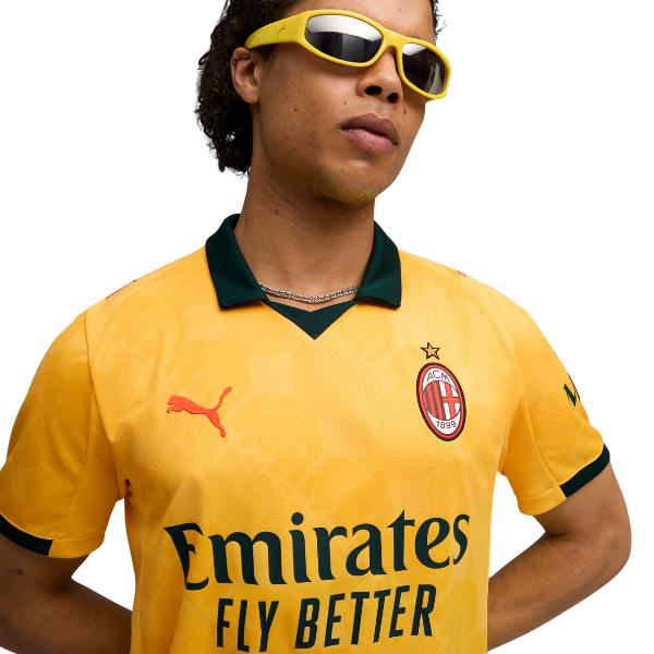 Puma AC Milan 25/26 Third Jersey Sunny Yellow/Dark Myrtle