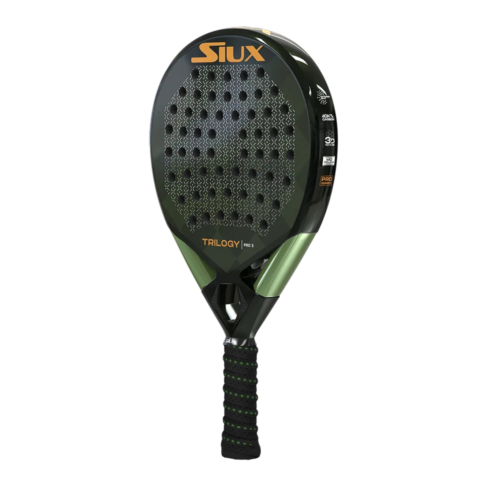Siux Trilogy Pro 5 Padel Racket - Left