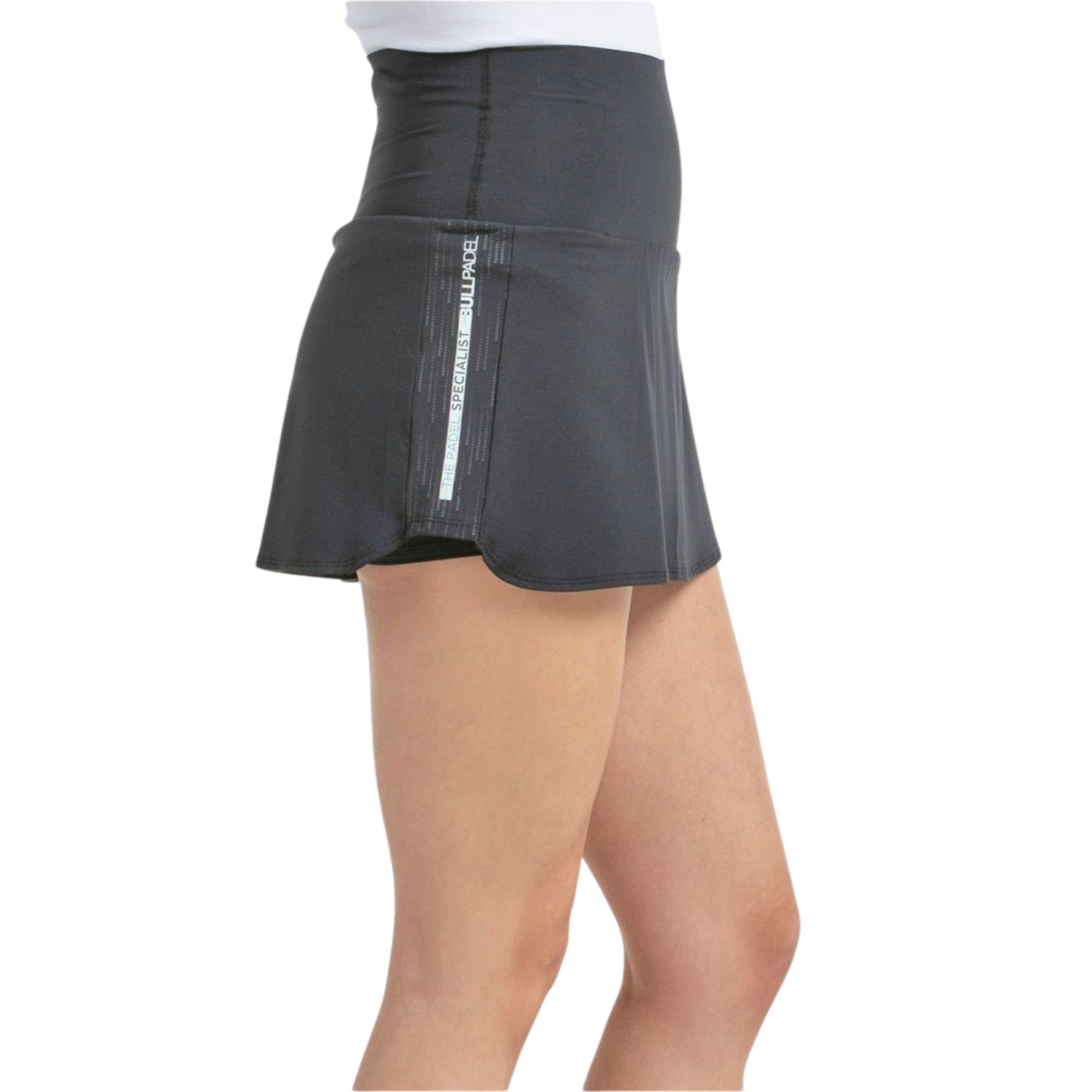 Bullpadel Aduja Black Skirt - Right