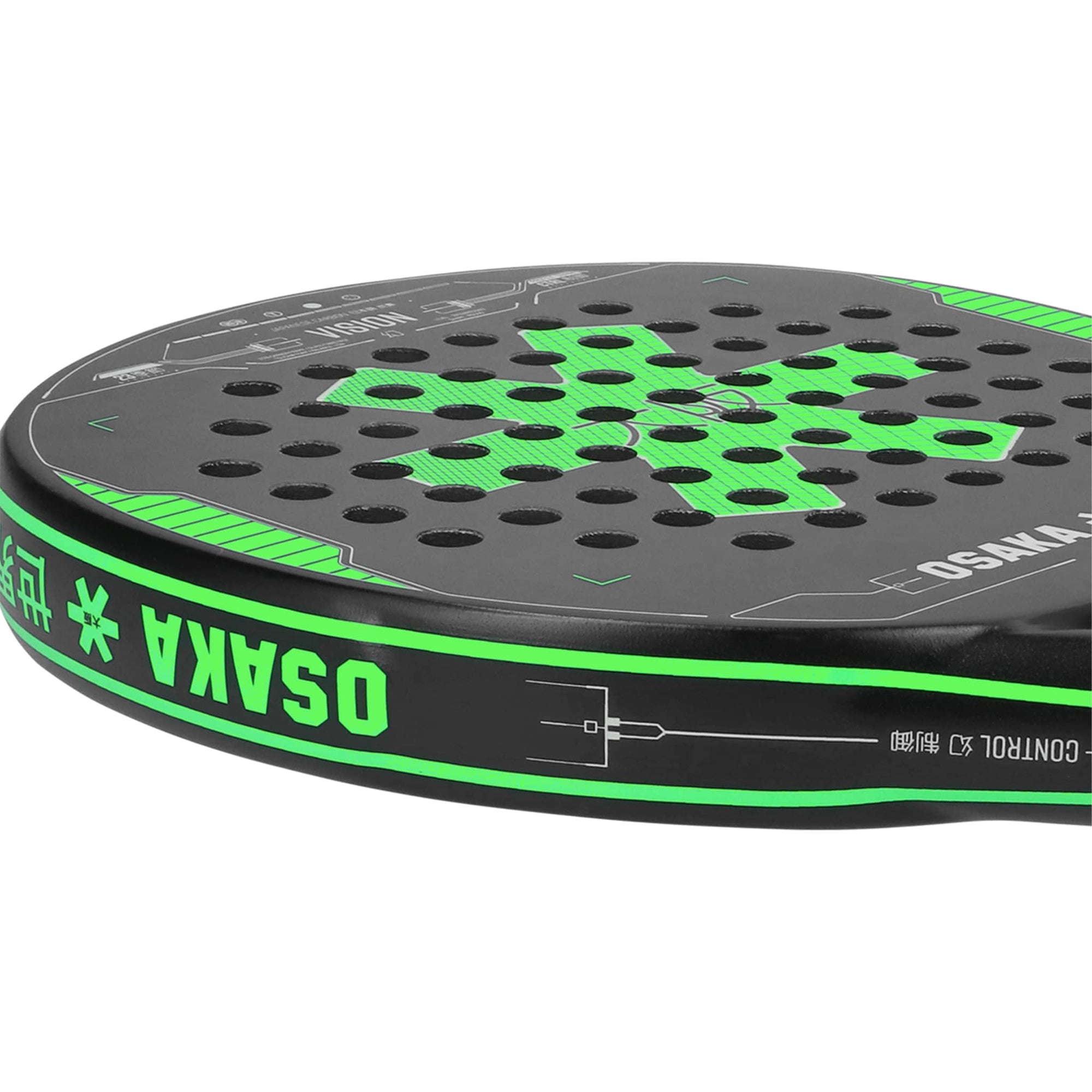 Osaka Vision Control Padel Racket - Iconic-Face