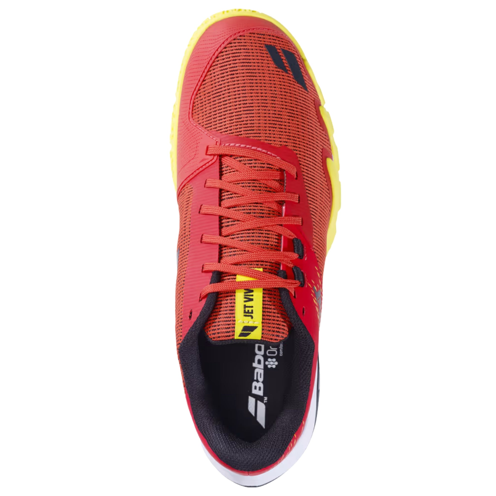 Babolat Jet Viva Padel Shoes - Red - Top
