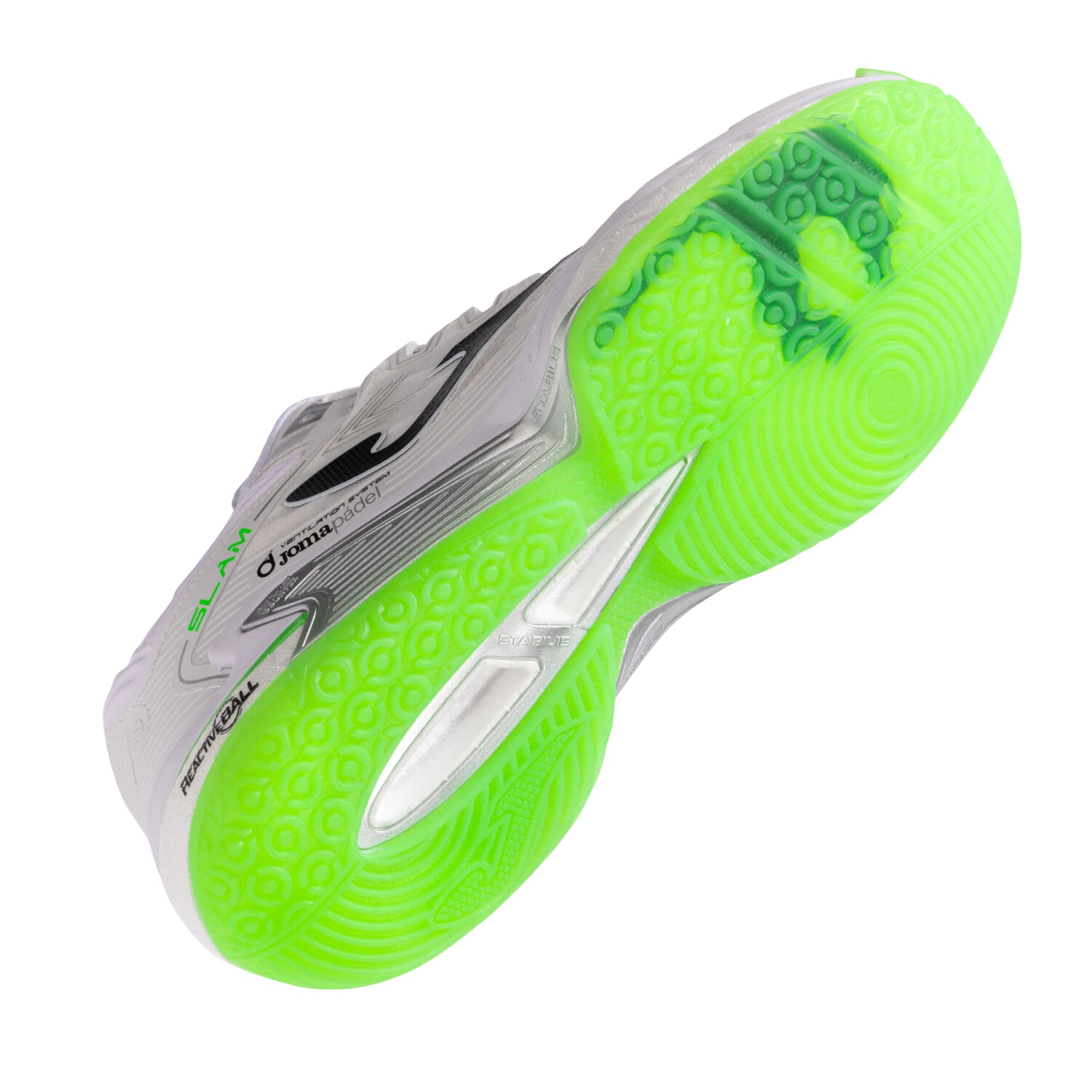 Joma Slam Men 2502 Padel Shoes - White - Outsole