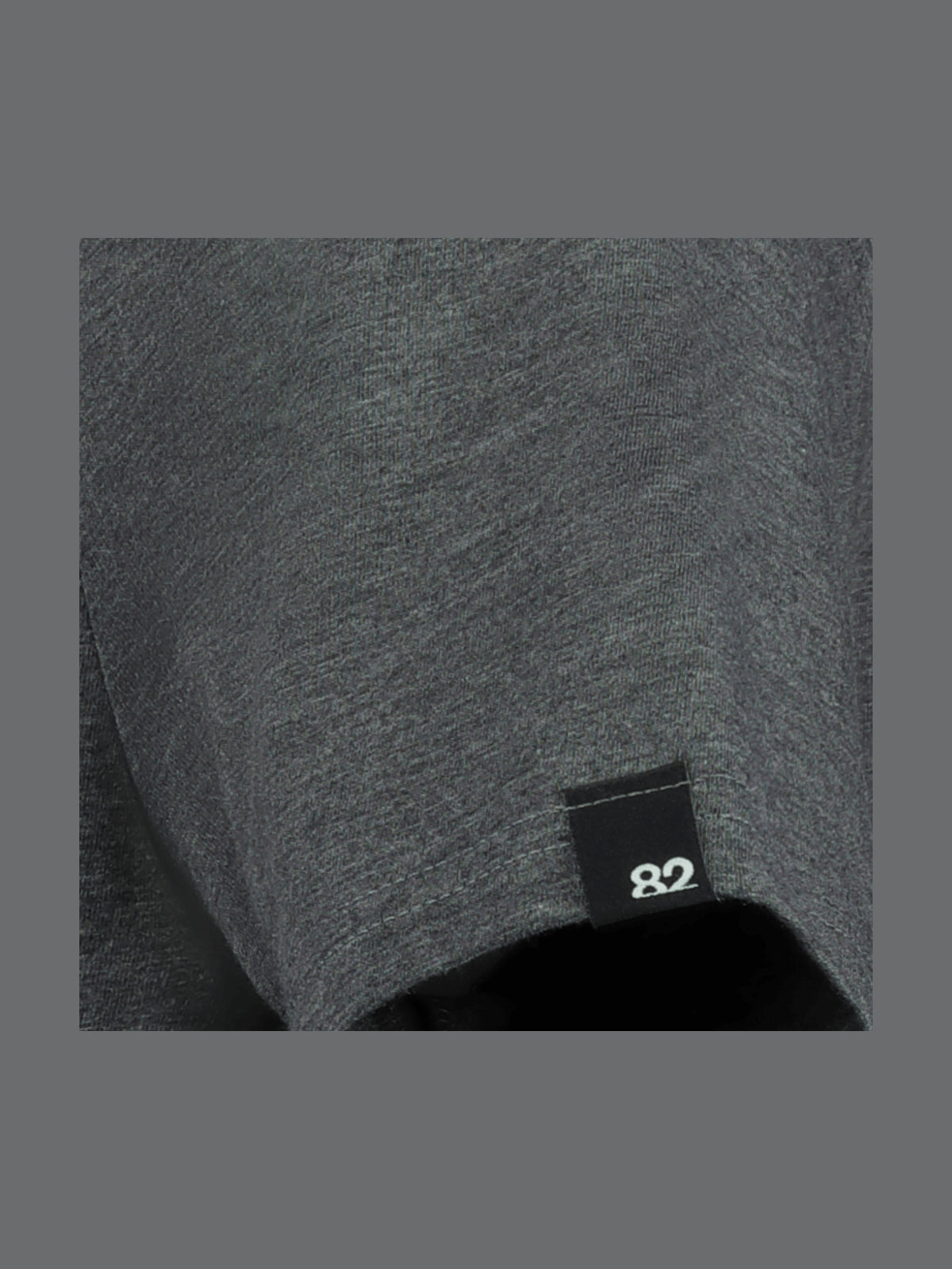 TS Men's Everyday V-Neck Charcoal Melange Tee – Soft, Comfortable, Stylish, Versatile