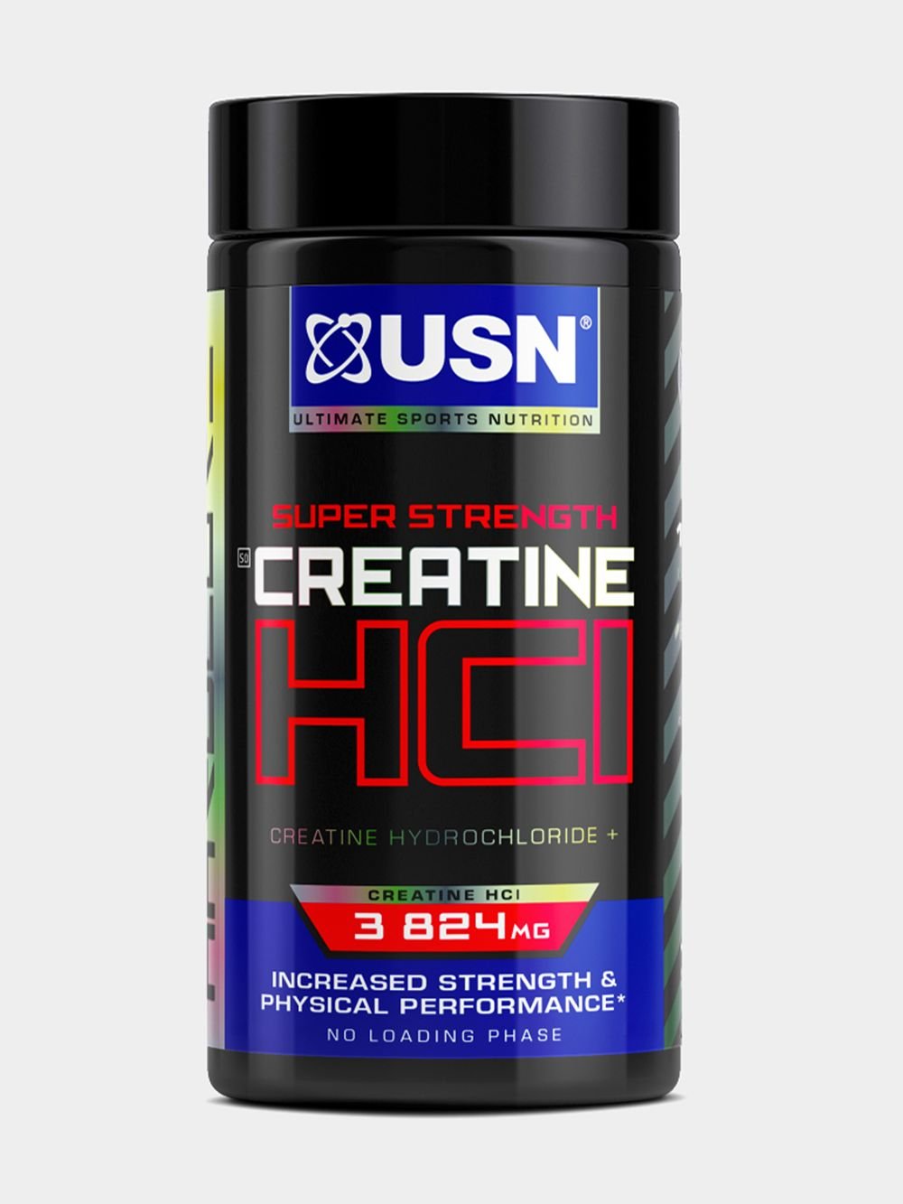 USN Super Strength Creatine HCl 100 Capsules: Boost Performance & Muscle Growth