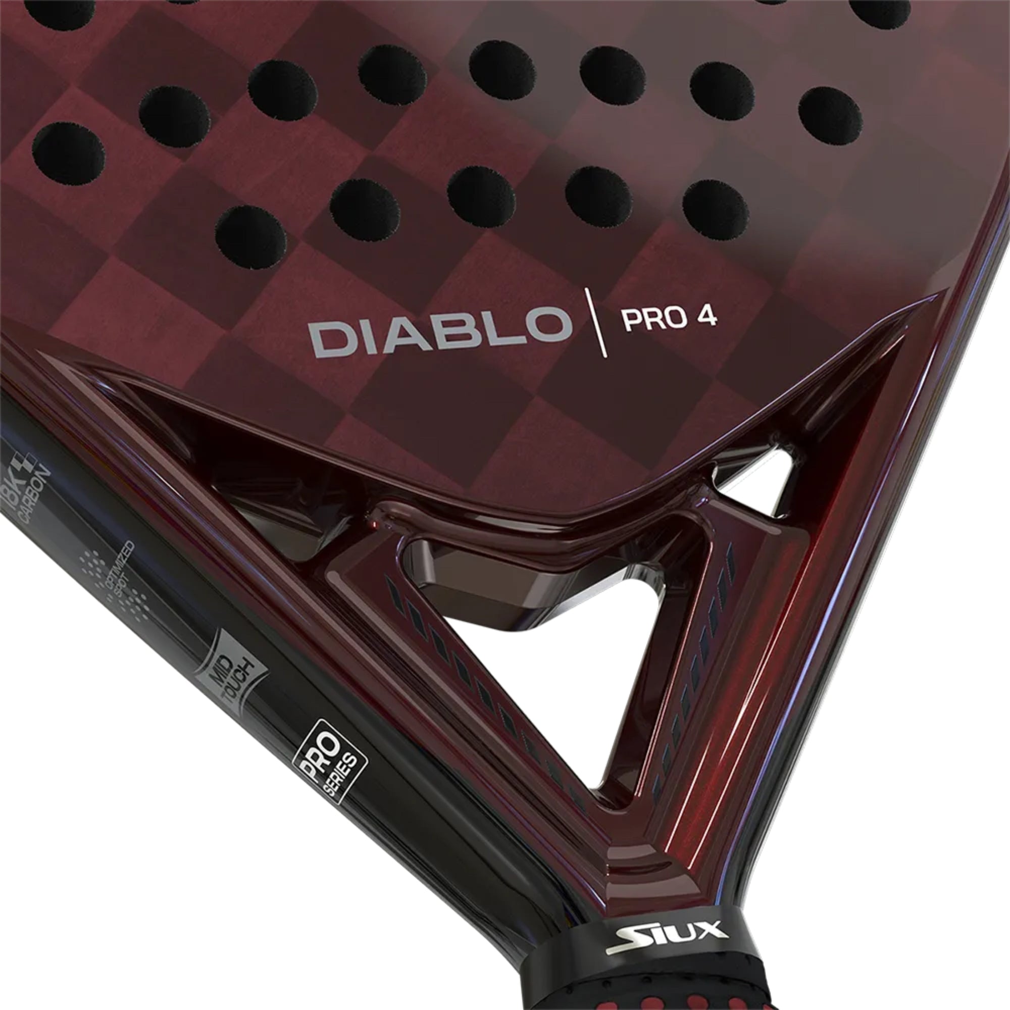 Siux Diablo Pro 4 Padel Racket - Heart