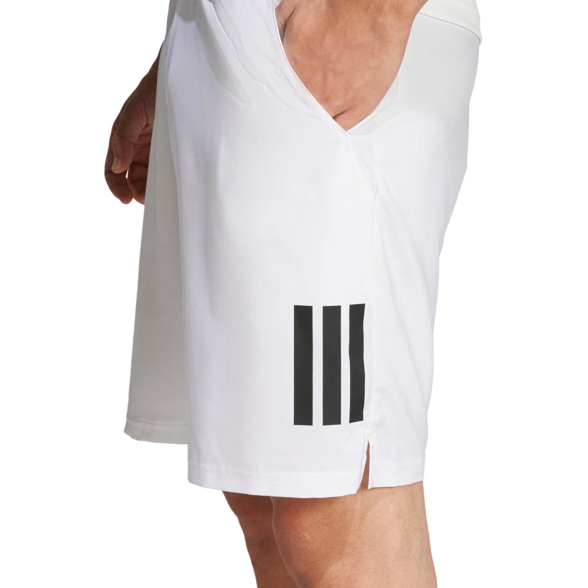 Adidas Club 3-Stripes Climacool Shorts - White - 3TSR