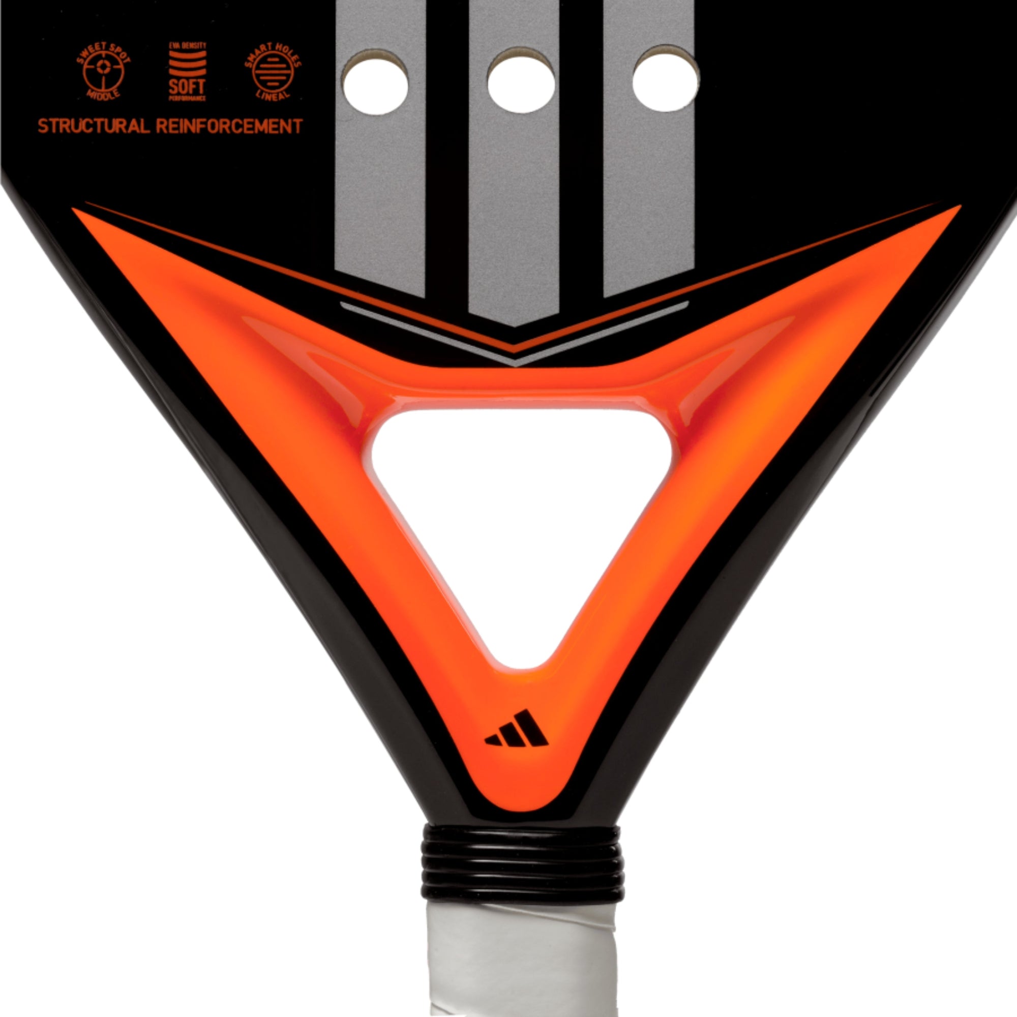 Adidas Match 3.4 Padel Racket - Black - Heart