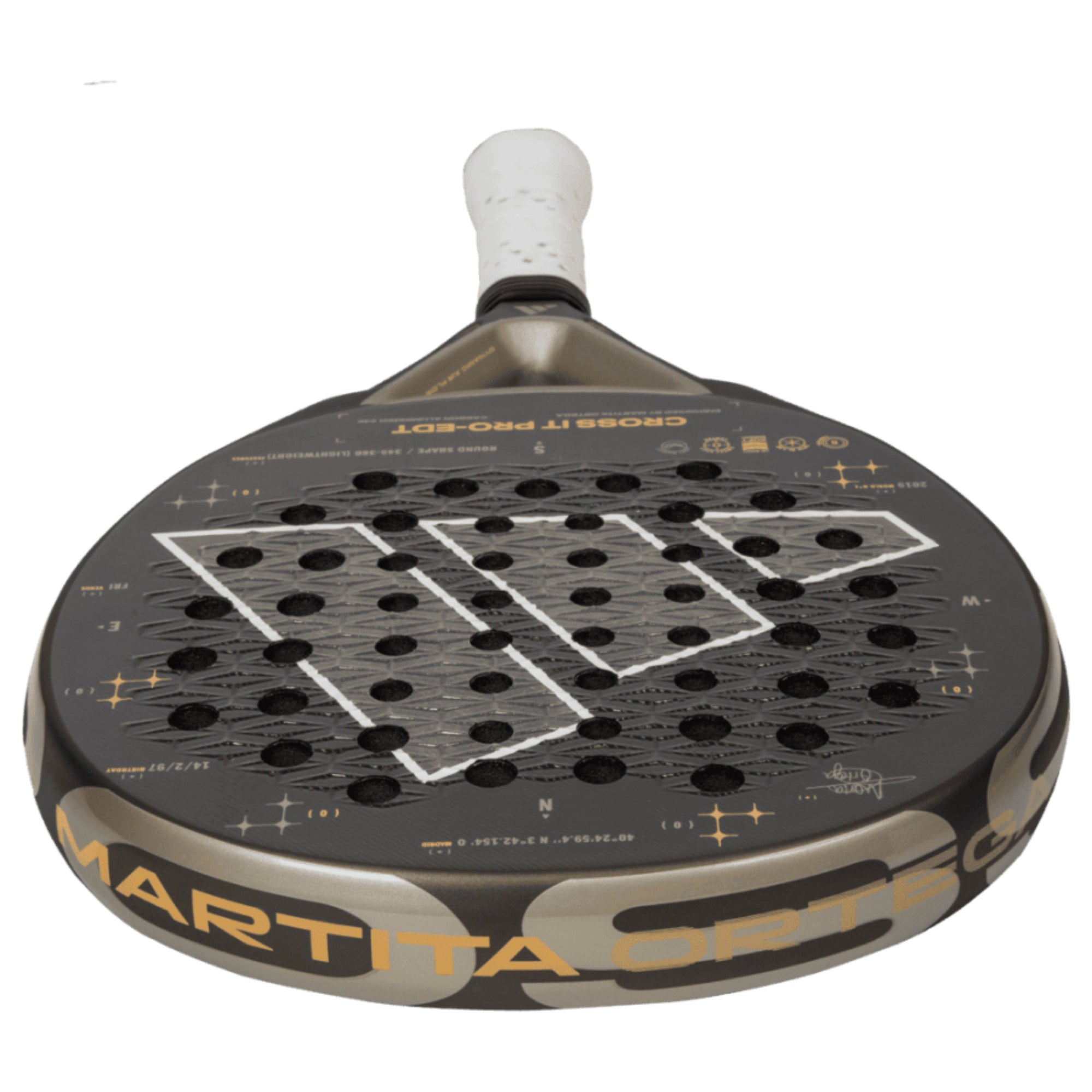 Adidas Cross IT PRO-EDT Padel Racket - Top