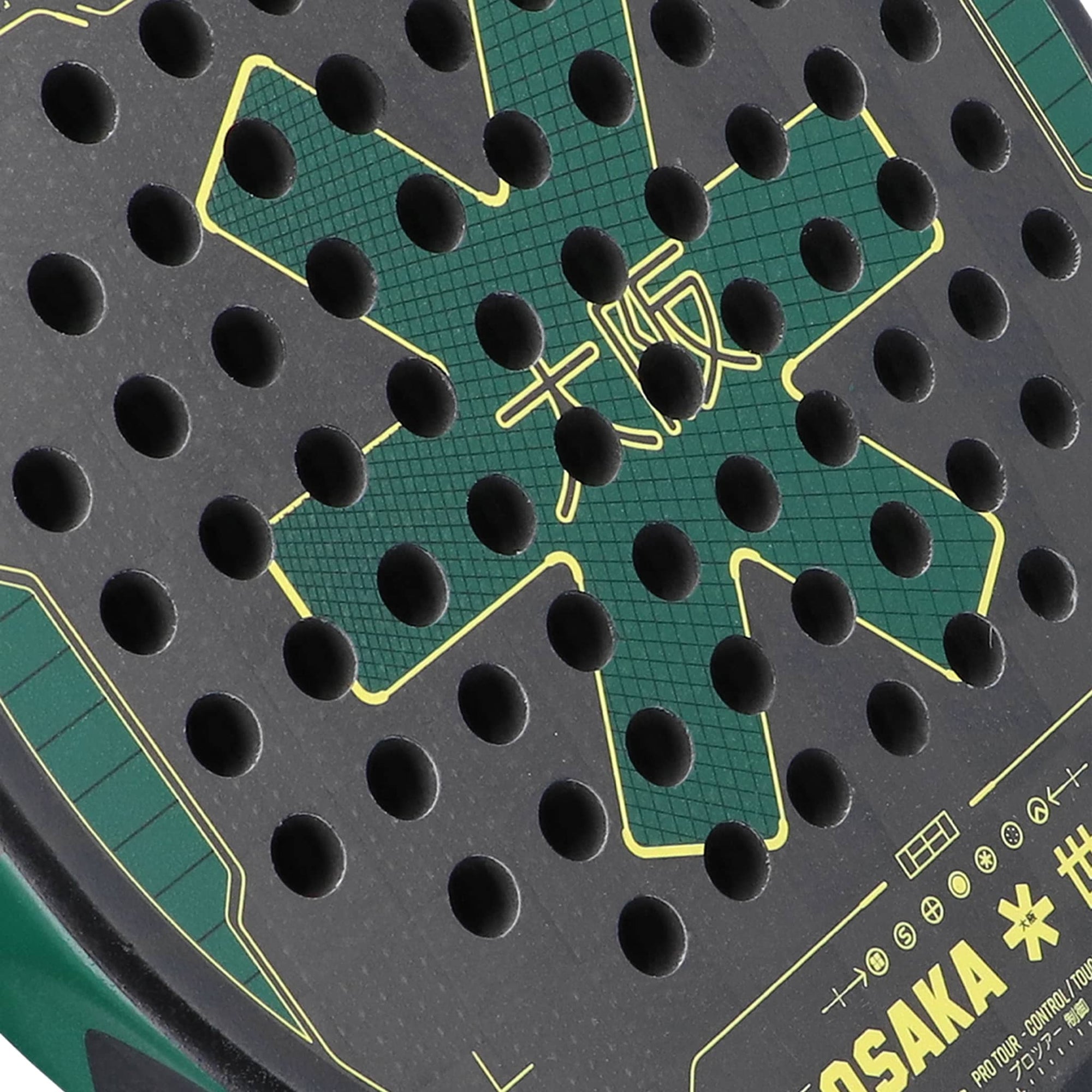 Osaka Pro Tour Control Touch Padel Racket-Face