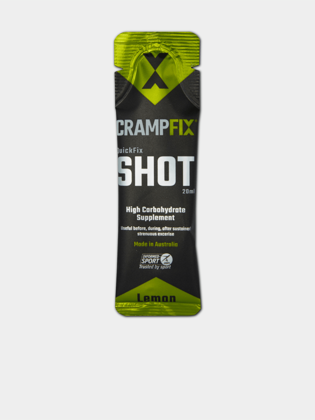 Fast-Acting Fixx CrampFIX 20ml Lemon Shot for Rapid Muscle Cramp Relief