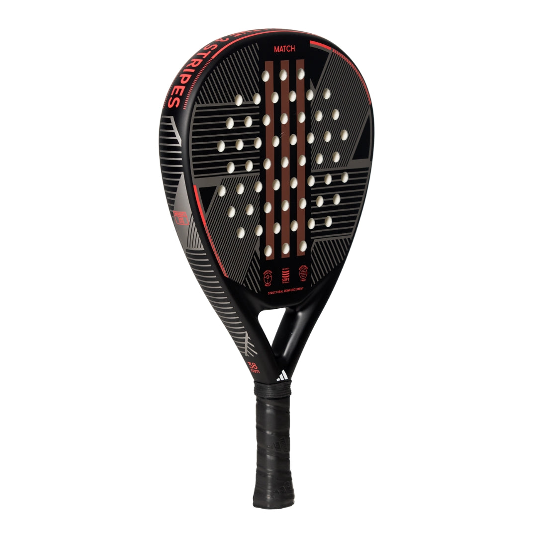 Adidas Match 3.3 Padel Racket - Red Left