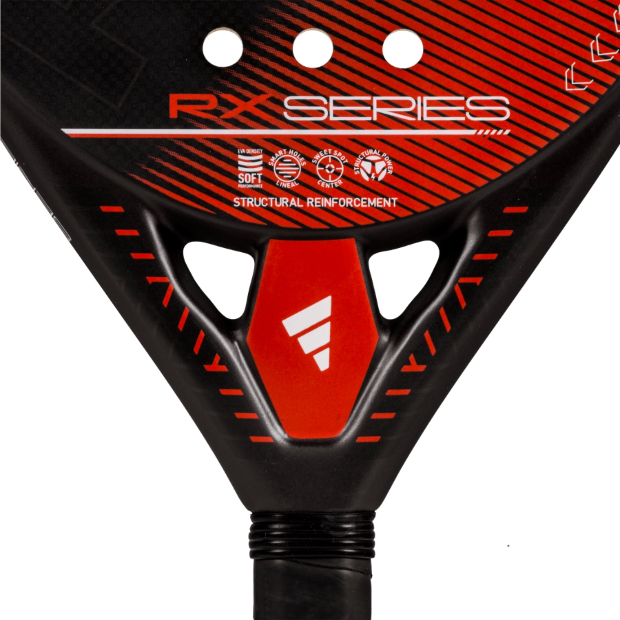 Adidas RX Series Red 3.4 Padel Racket - Heart