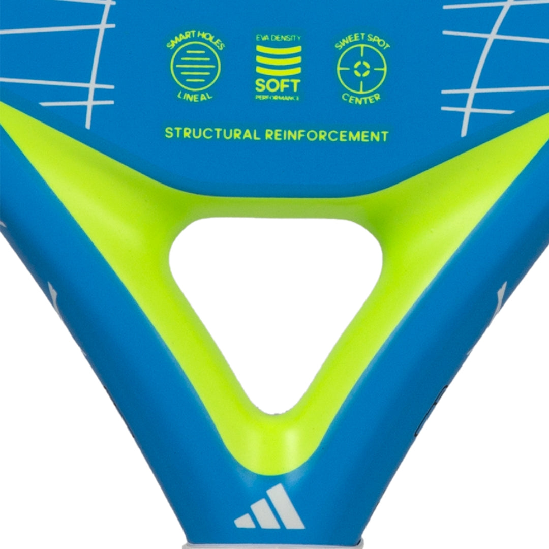 Adidas Drive 3.3 Padel Racket - Blue Heart