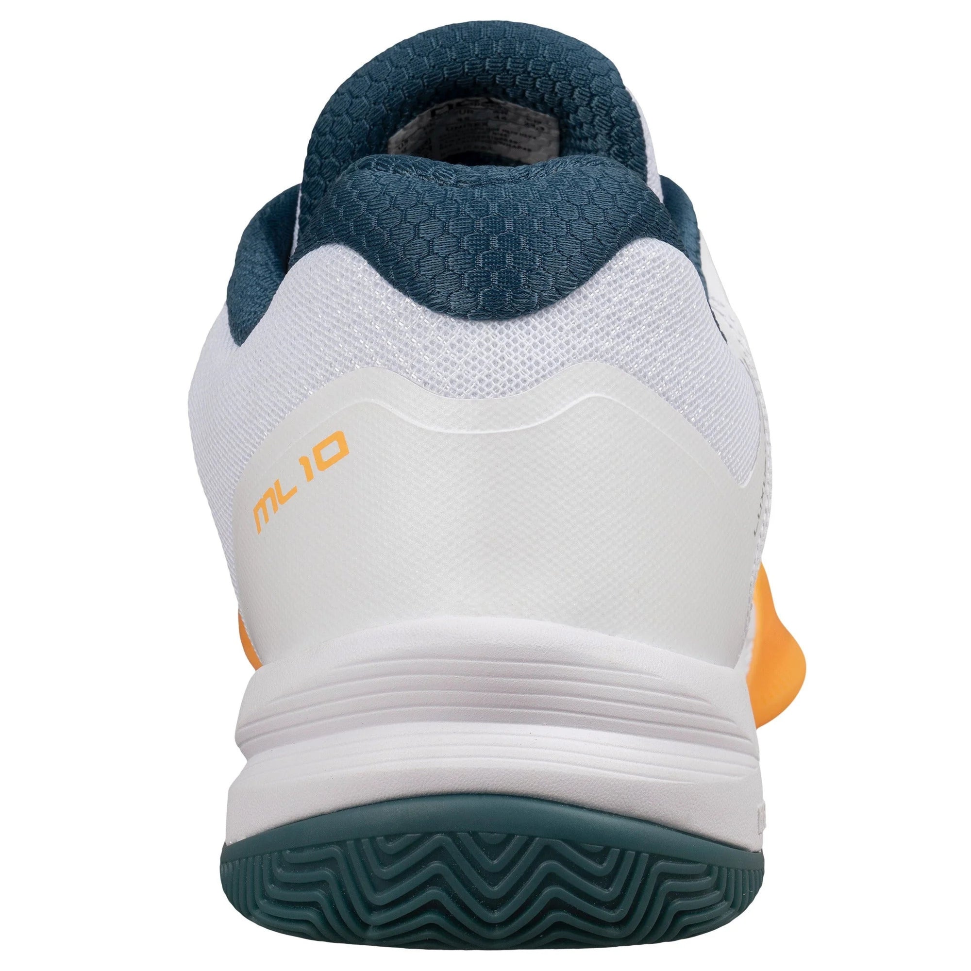 NOX ML10 HEXA Padel Shoes - White - Rear 