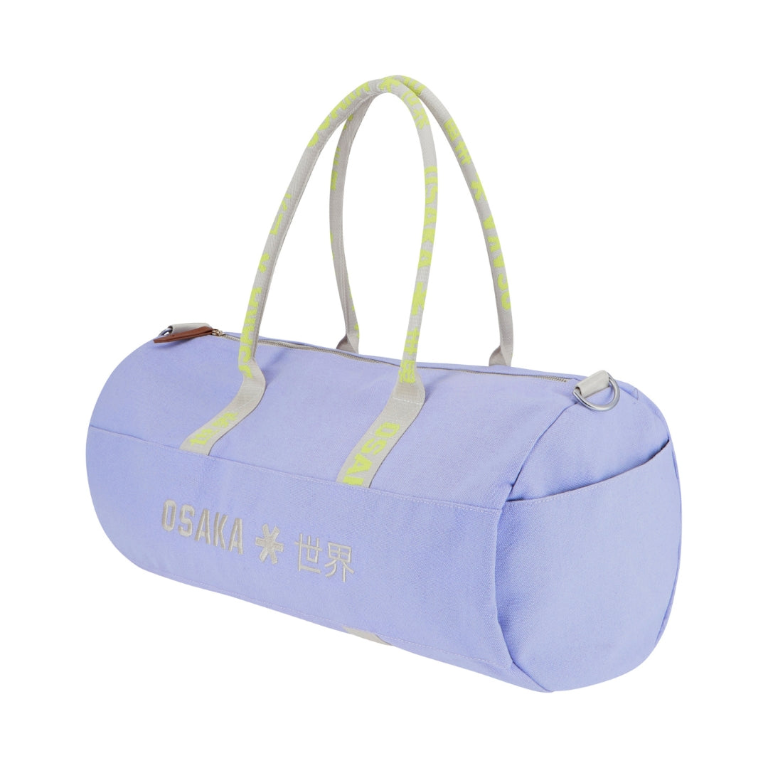 Osaka Padel Cotton Duffle Bag - Light Purple Right