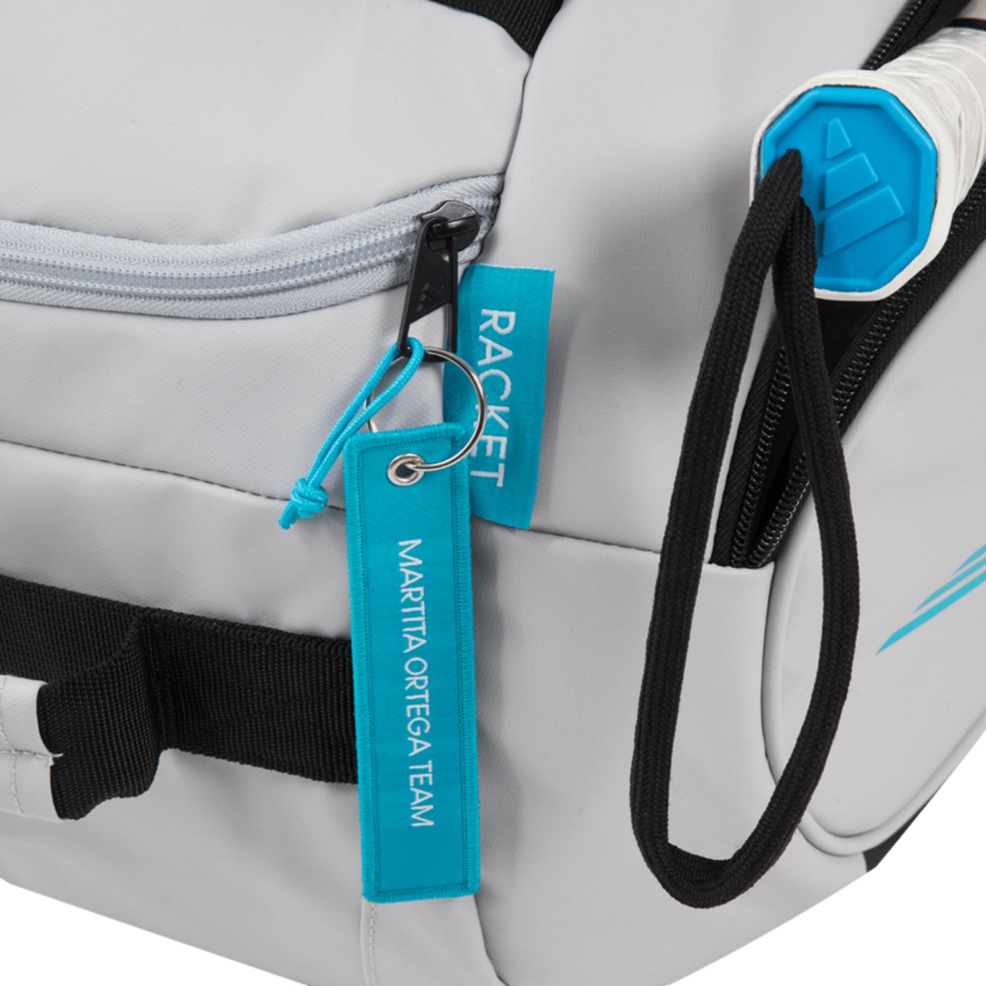 Adidas Pro Tour 3.4 Racket Bag - White - Racket