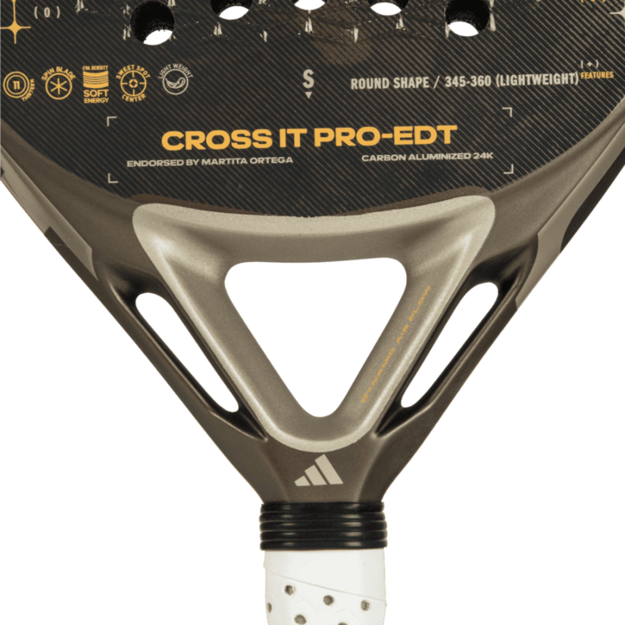 Adidas Cross IT PRO-EDT Padel Racket - Heart