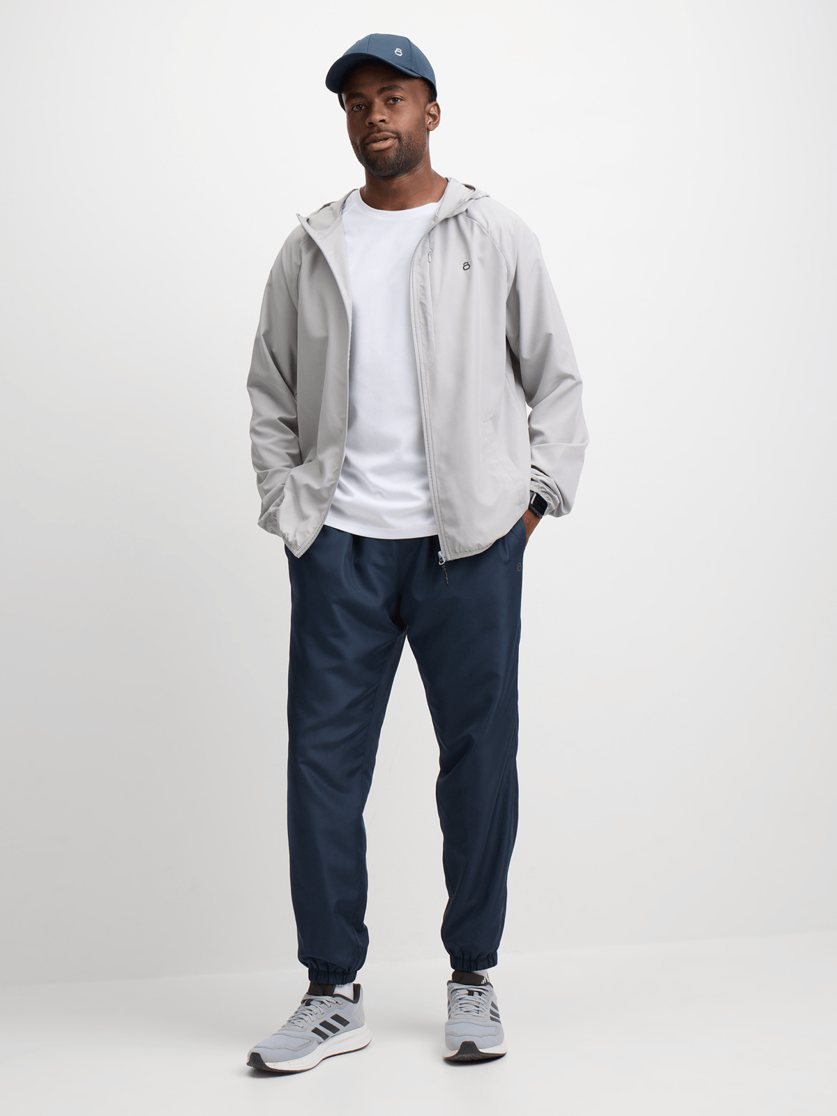 TS Men's Durable Navy Ripstop Cargo Pants for Active Lifestyles