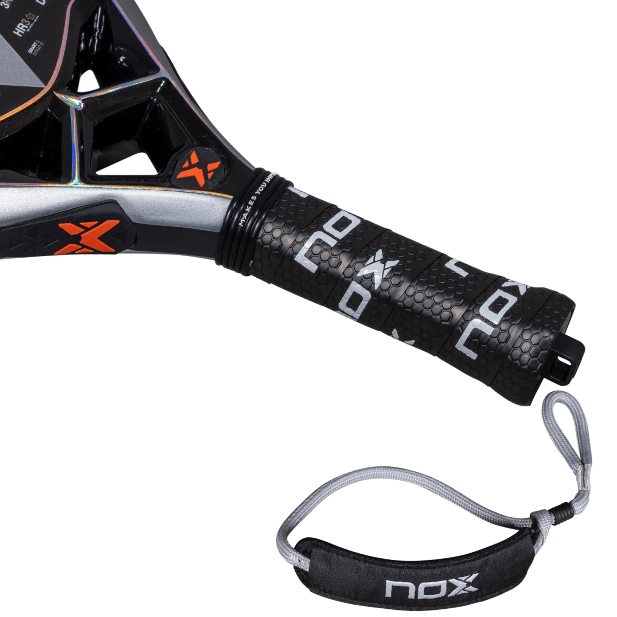 NOX Nextgen Pro Hybrid 3K Padel Racket - Handle
