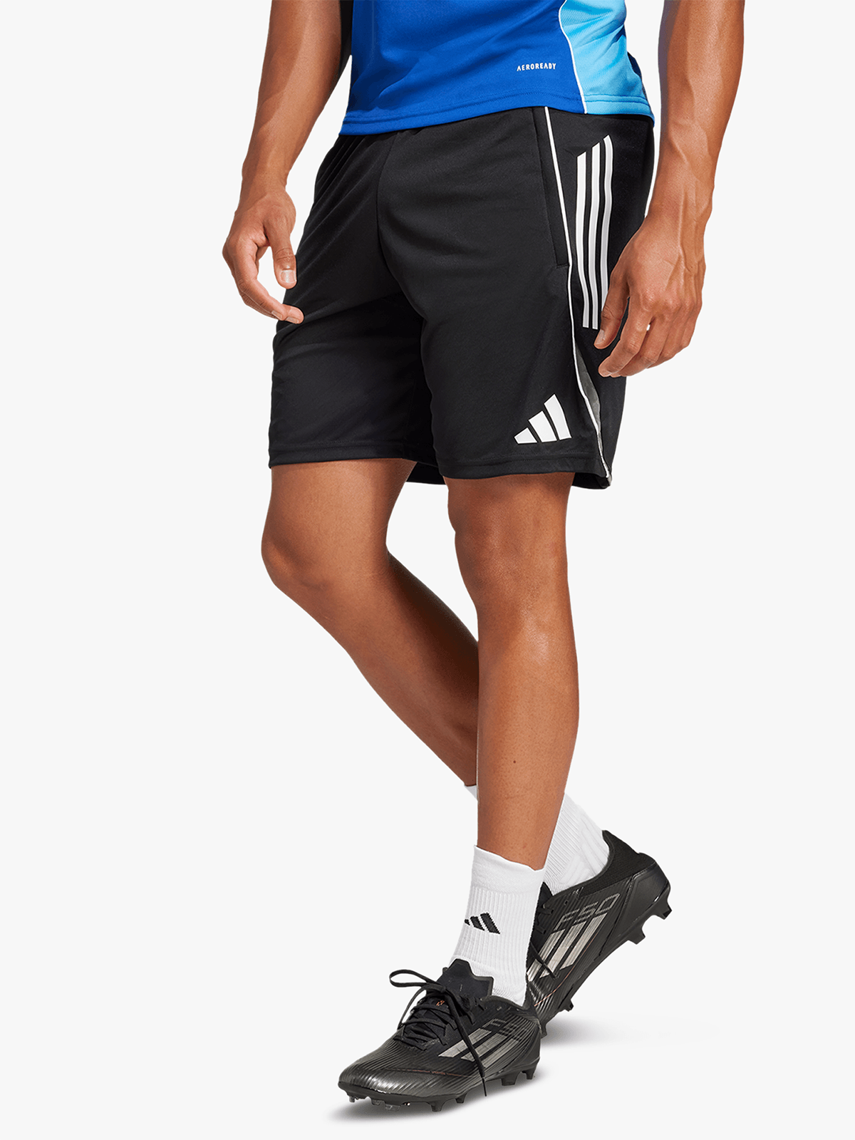 adidas Men's Orlando Pirates Training Tiro25 Performance Shorts Black/White