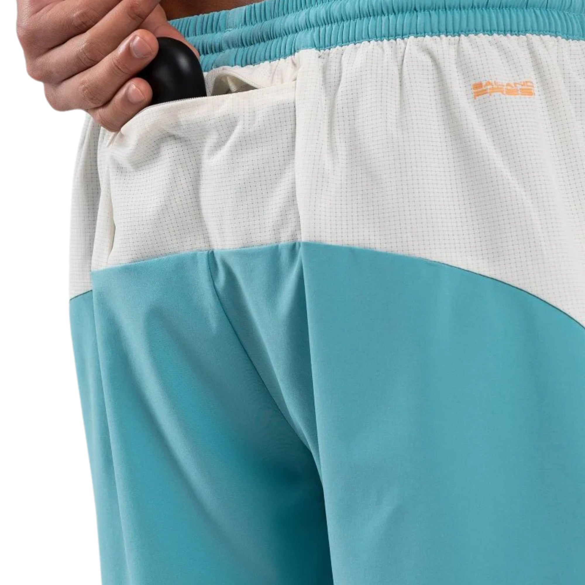 NOX Men's Pro Turquoise Shorts - Back Pocket