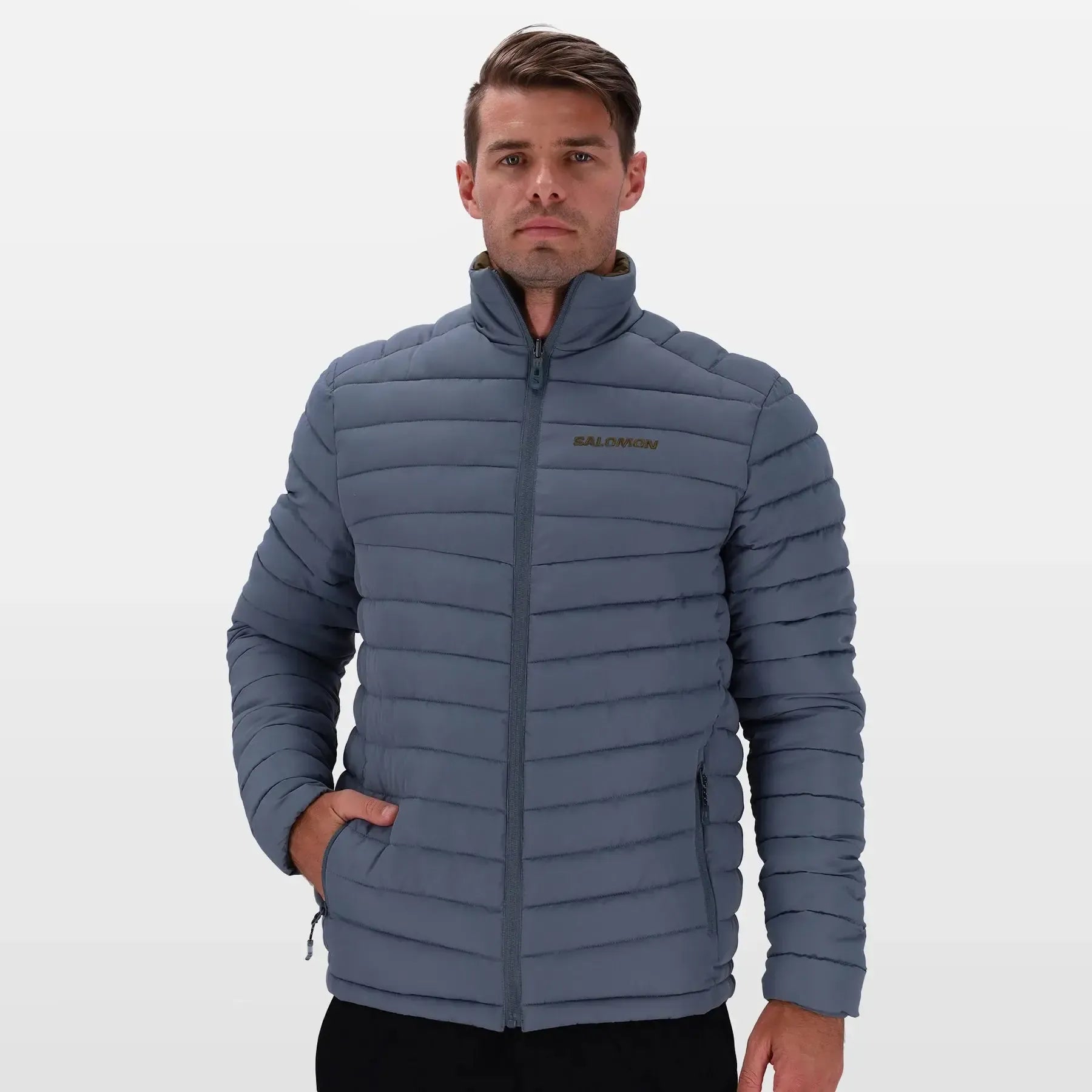 Salomon Men's Reversible Agenta Winter Jacket - Warm, Breathable, Stylish