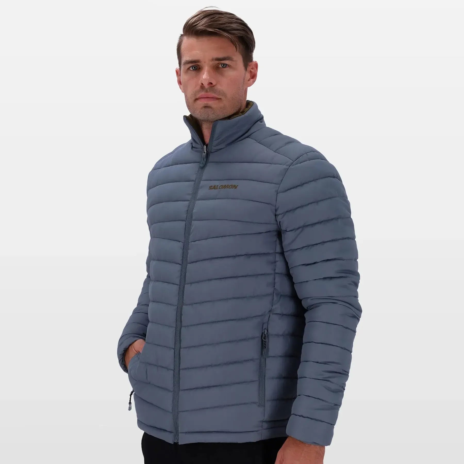 Salomon Men's Reversible Agenta Winter Jacket - Warm, Breathable, Stylish