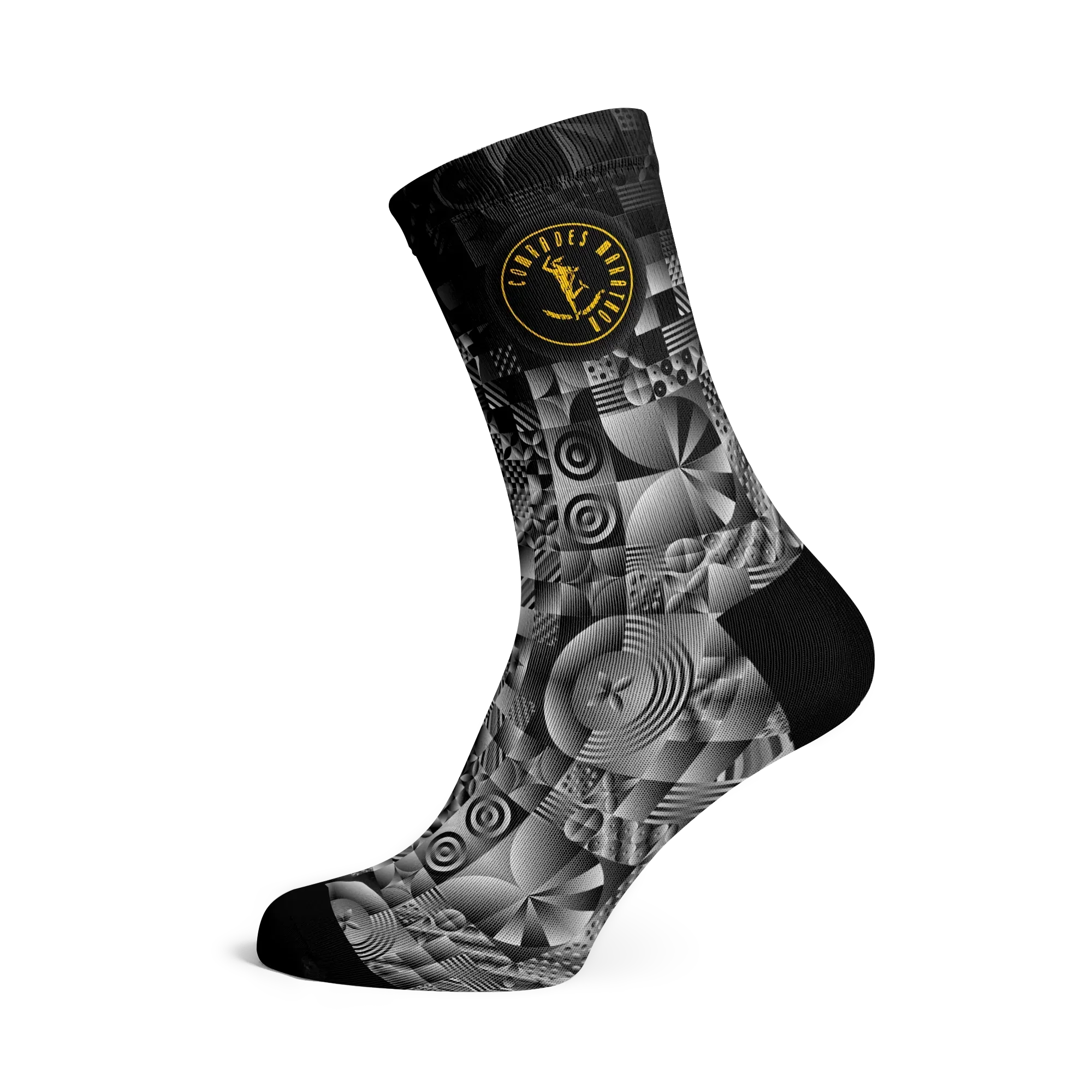 Sox Comrades Marathon Silver Crew Sock