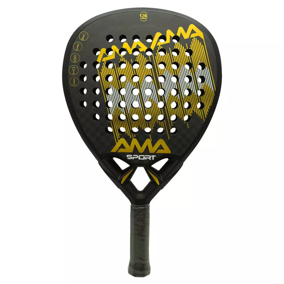 AMA Sport 12K Gold Edition Padel Racket