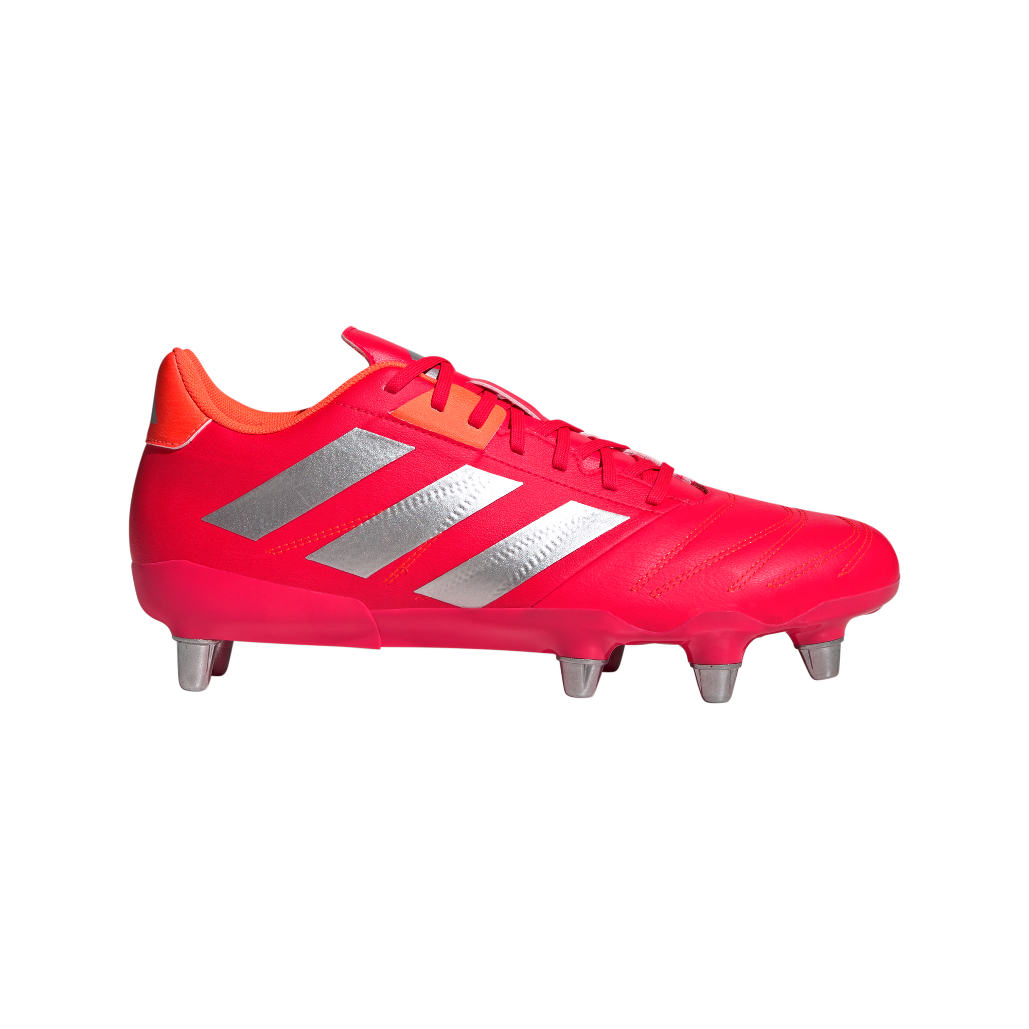 Adidas Kakari Elite Soft Ground Rugby Boots Lucid Red / Cloud White