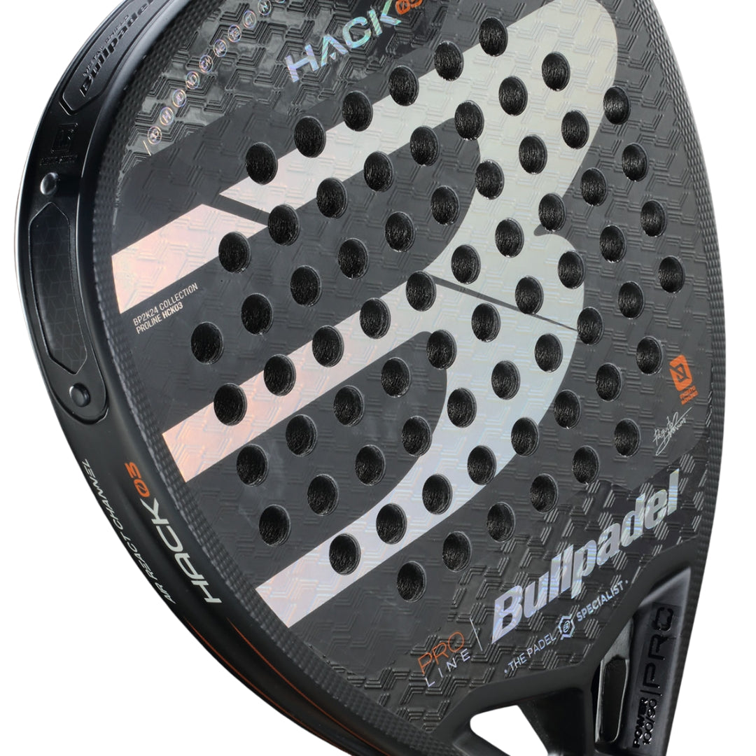 Bullpadel Hack 03 24 Padel Racket-Face Left