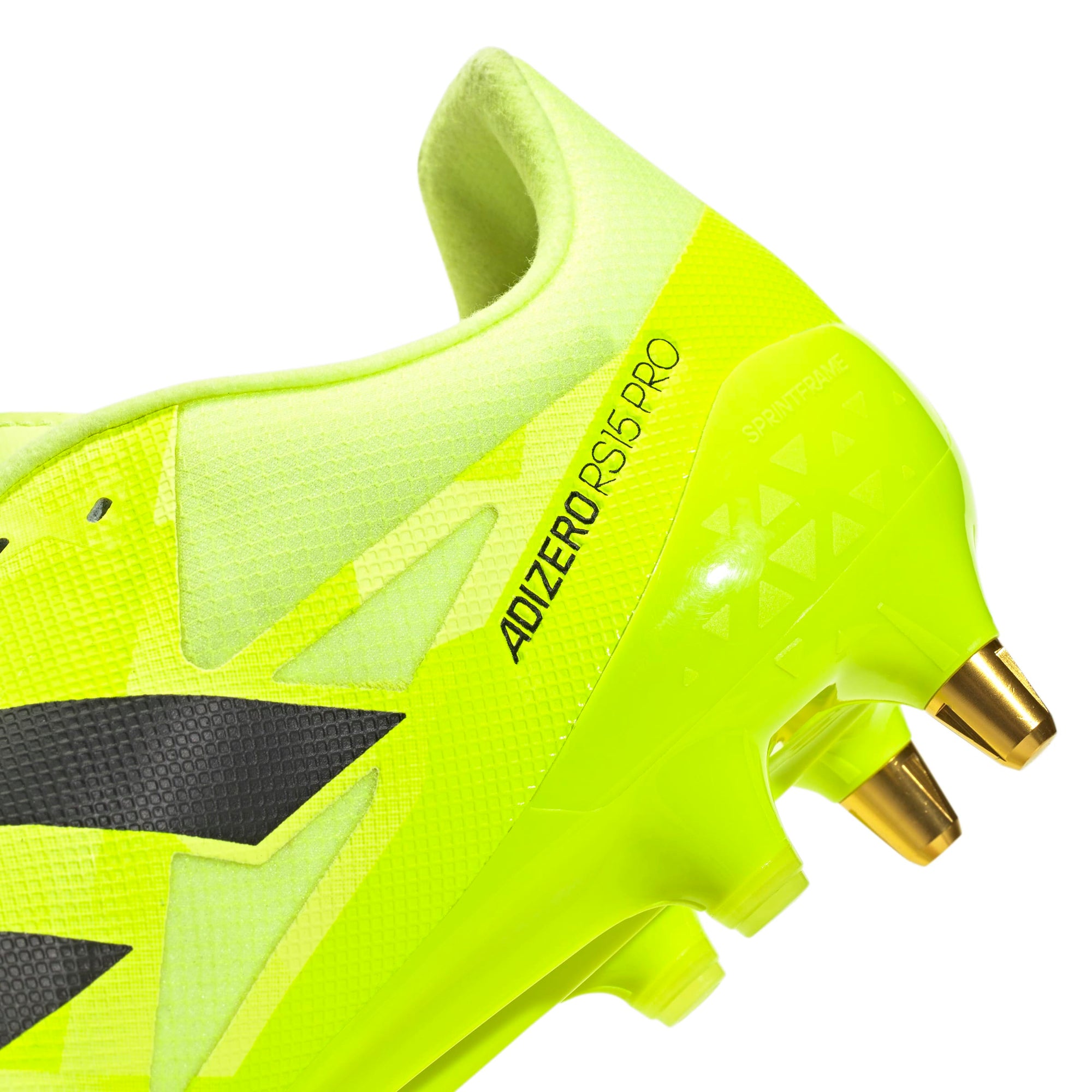 Adidas Adizero RS15 Pro Soft Ground Rugby Boots Hi-Res Yellow