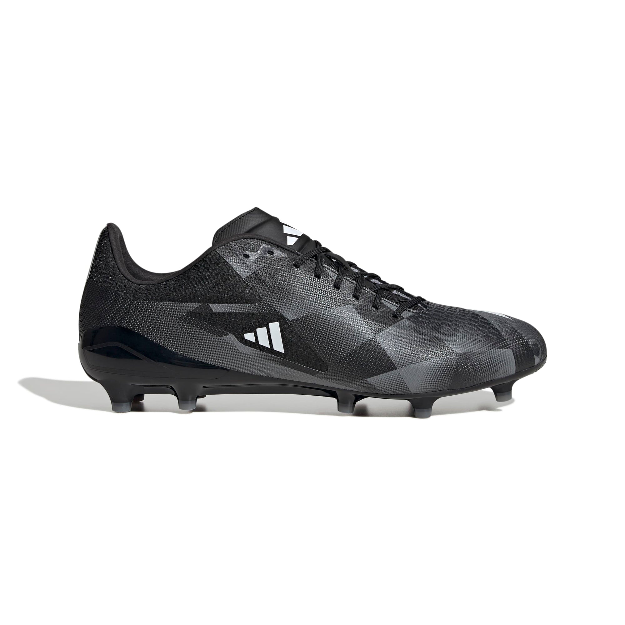 Adidas Adizero RS15 Pro Firm Ground Rugby Boots Black