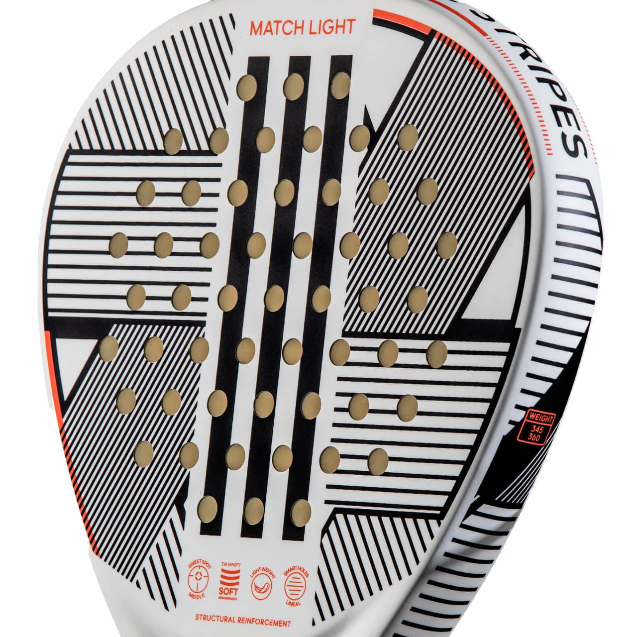 Adidas Match Light 3.3 Padel Racket-Face