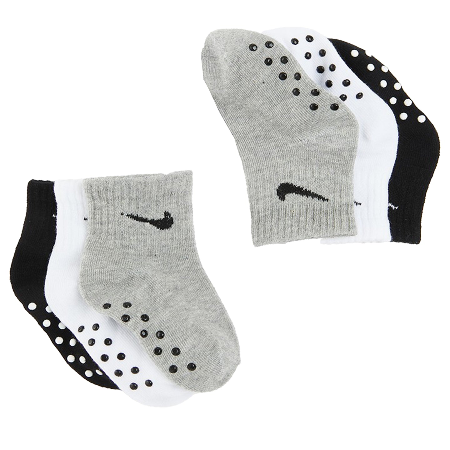 Nike NHN Core Swoosh Gripper - Dark Grey Heather & Black