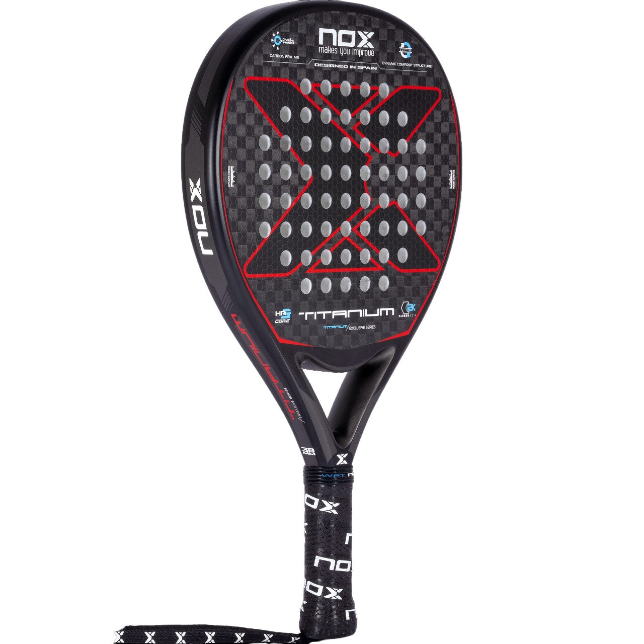 NOX Luxury Titanium Exclusive Padel Racket_right