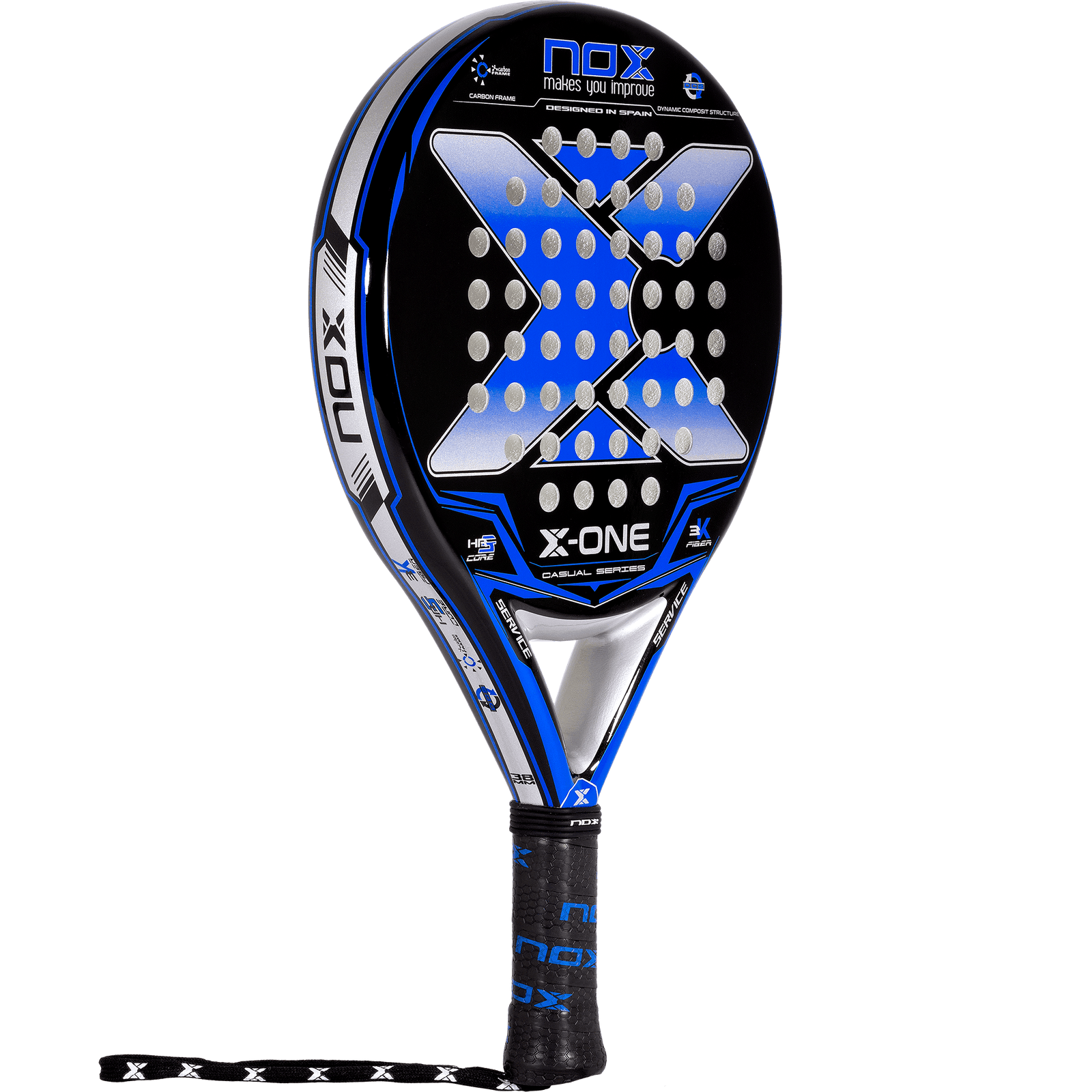 Nox X-One Blue Padel Racket-Cover