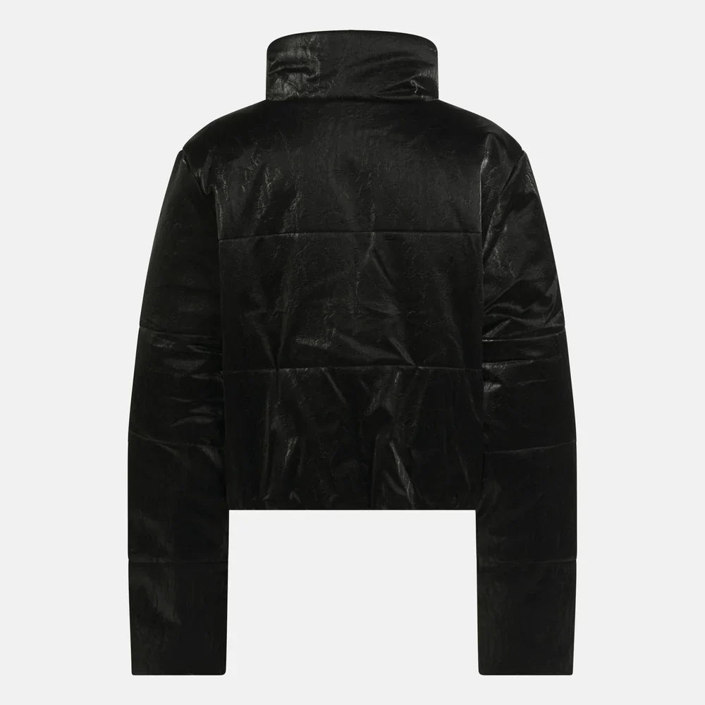 Faux Leather Fashion Puffer Jacket (4)