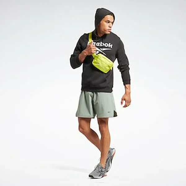 Identity Fleece Stacked Logo Pullover Hoodie