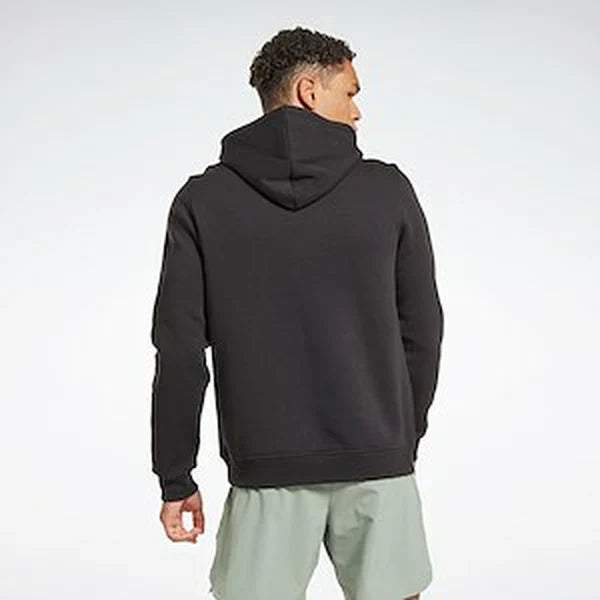 Identity Fleece Stacked Logo Pullover Hoodie (2)