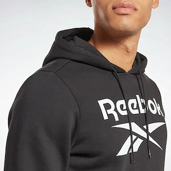 Identity Fleece Stacked Logo Pullover Hoodie (3)