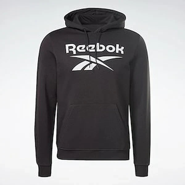 Identity Fleece Stacked Logo Pullover Hoodie (5)