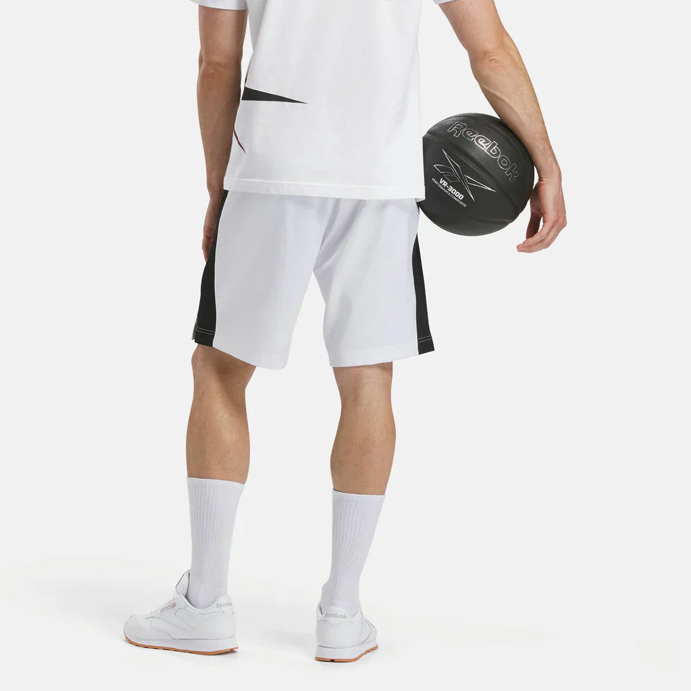 Basketball Satin and Mesh Shorts