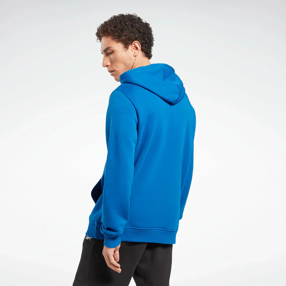 Identity Fleece Stacked Logo Pullover Hoodie (1)