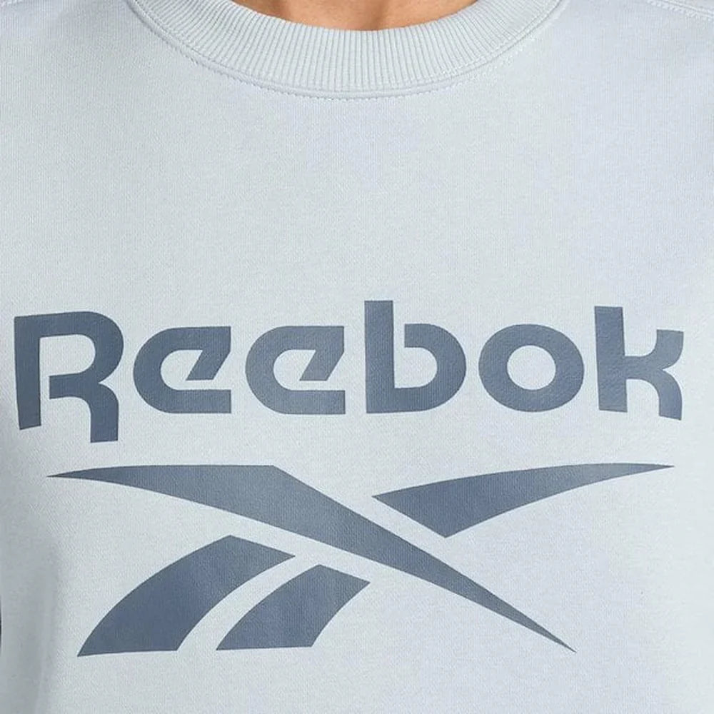 Reebok Identity Big Logo Fleece Crew Sweatshirt (4)