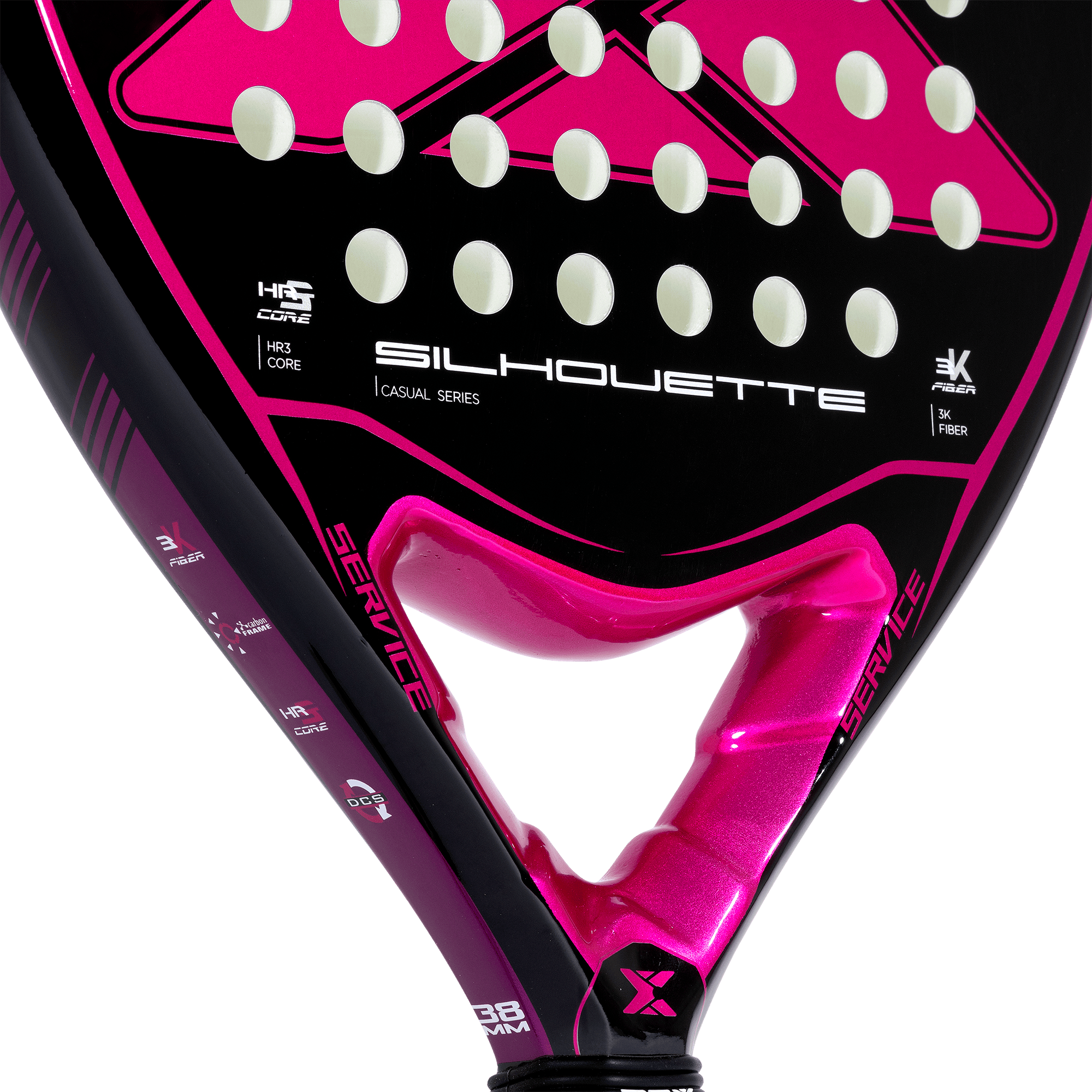 Nox Silhouette Padel Racket-Heart