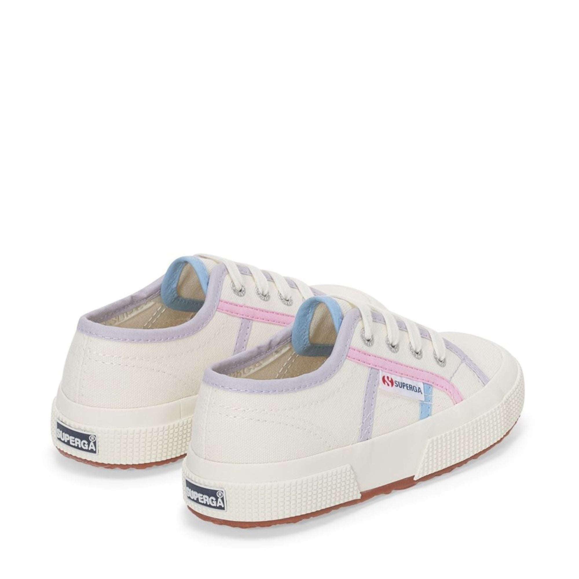 2750 KIDS COLORBLOCKING - WHT VIOLET PINK BLUE