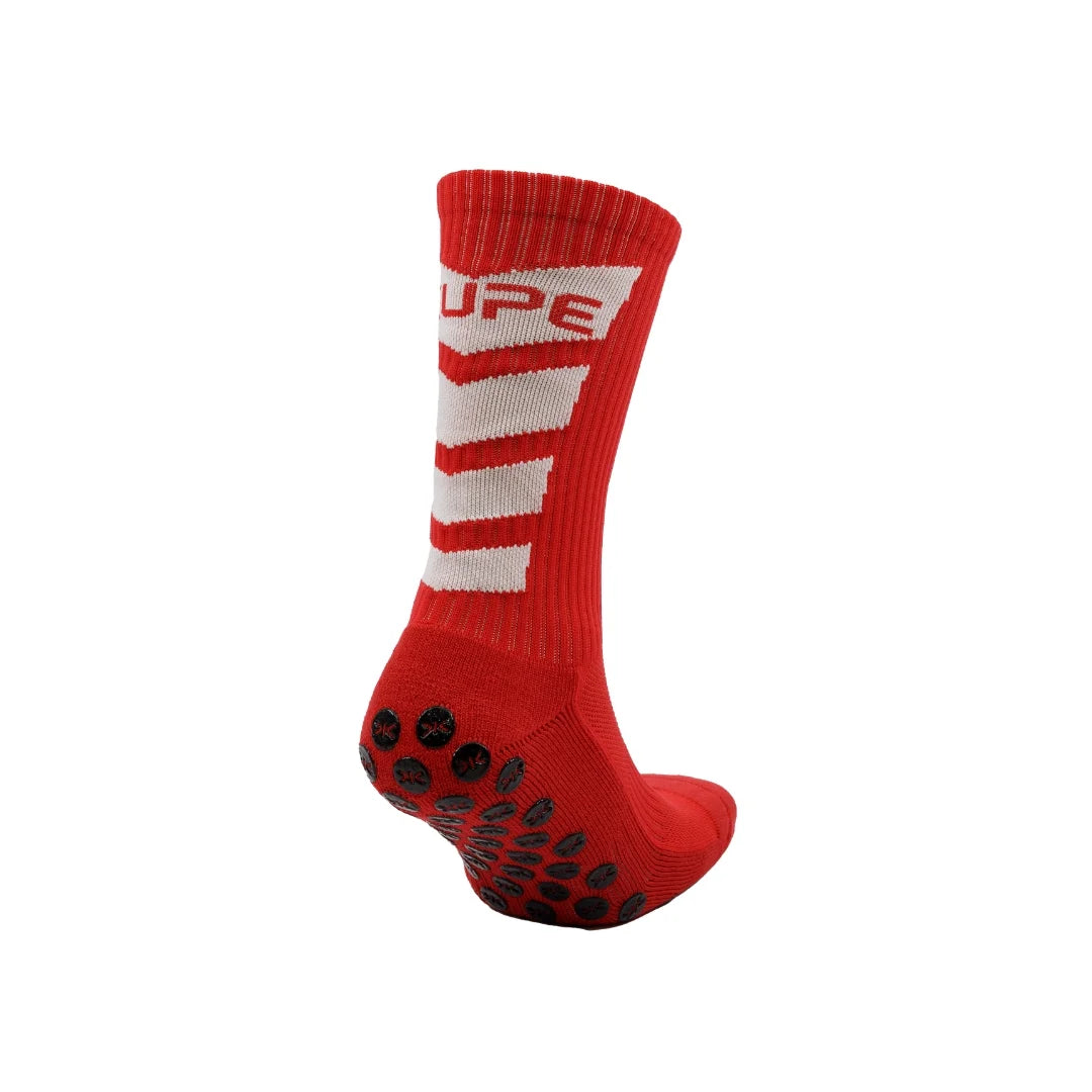 Kupe Active Grip Socks Red_ Back